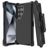 3 В 1 Для Samsung Galaxy S24 S23 S22 S21 S20 ULTRA S10 Plus Note 20 10 9 8 Прочный противоударный бронированный + Клипса для ремня Чехол для телефона