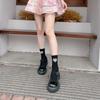 Cotton Y2K Tube Socks Crystal Mid-calf Socks Women Soft Rhinestone Heart Socks  Female