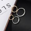 Electroplated Scarf Buckle Ring Zinc Zinc Alloy  Personality   Party Gifts