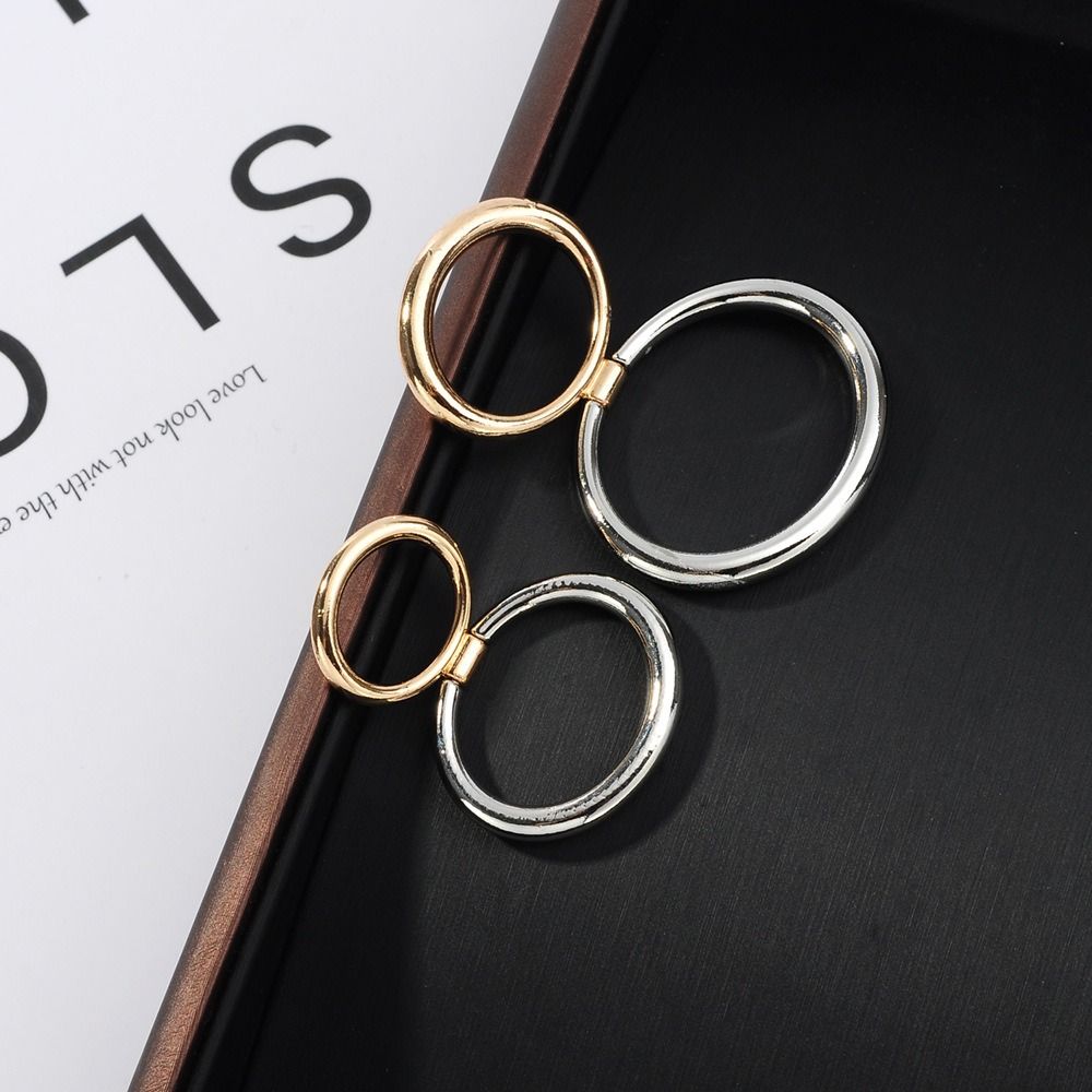 Double Ring Scarf Buckle Ring Zinc Zinc Alloy Romantic Christma's Day Gift