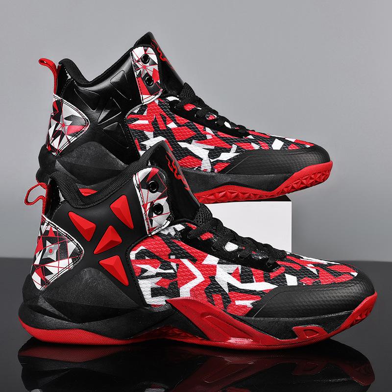Мужская обувь Детская обувь Баскетбольная обувь Повседневная дышащая обувь Кроссовки для мальчиков и девочек