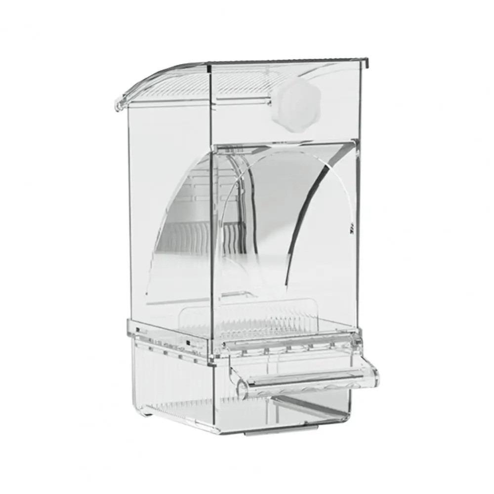 Weather-Resistant Bird Feeder Large Capacity Shake-Resistant Feeder Transparent Feeder Garden