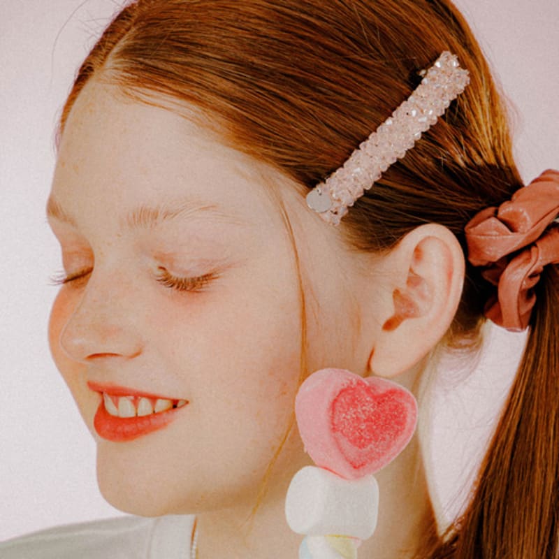 mellotory clear bead hairpin (2 colors)