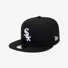 New Era Базовая кепка-snapback Черная МЛБ Чикаго Уайт Сокс
