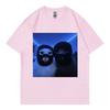 Masked Thief Cat Funny Meme Graphic T Shirts Unisex Unisex Gothic Fashion Short Sleeve TShirts Summer Casual Loose Cotton TShirt