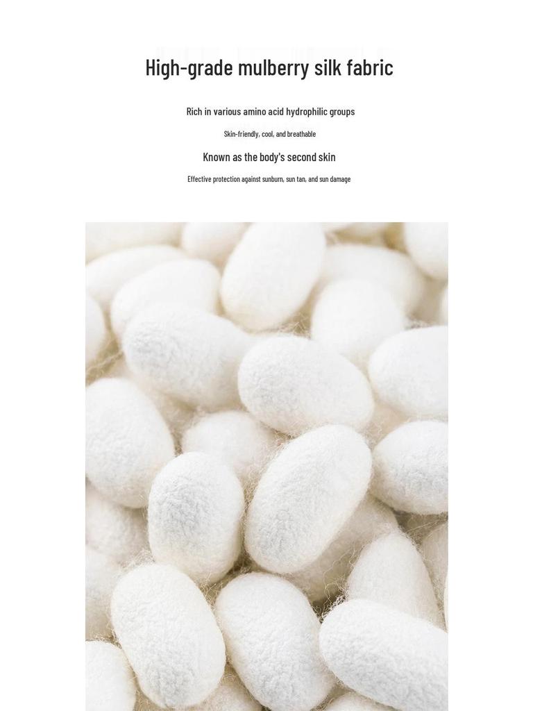 Women's Real Silk 3D Sunscreen Face Mask - Breathable, Washable, Adjustable Ear Straps