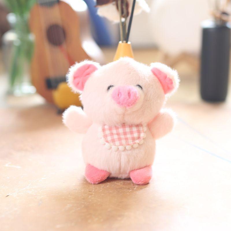 Charming Miniature Plush Panda Keychain Doll With Ultra Soft Filling For Kids