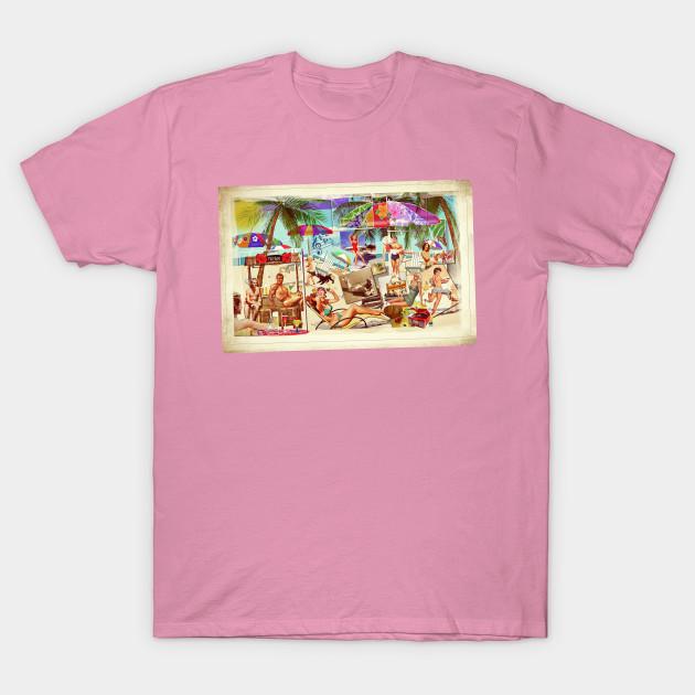 Футболка женская открытка от La Verne 1959 Harajuku Print Kawaii футболка летняя женская футболка с коротким рукавом топ футболка