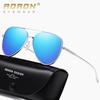 Anti-glare Polarized Sunglasses Men Classic Mirror Eyeglasses Alloy Frame UV400 Sun Glasses