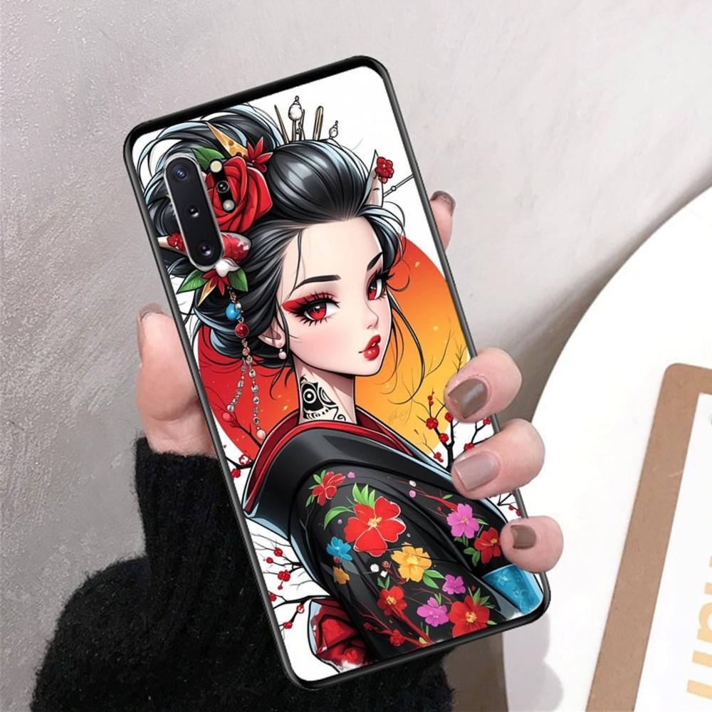 Чехол для телефона в японском стиле для Samsung Note 8 9 10 20 Pro Plus Lite M 10 11 20 30 21 31 51 A 21 22 42 02 03