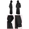 Halloween Medieval Hooded Cloak Vintage Wizard Robe Wizard Death Cloak Cosplay
