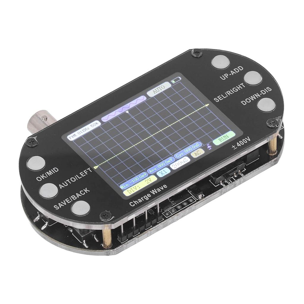 Цифровой осциллограф 2,5 МГц дискретизация 2,4-дюймовый TFT-дисплей разрешение 320x240 форма сигнала