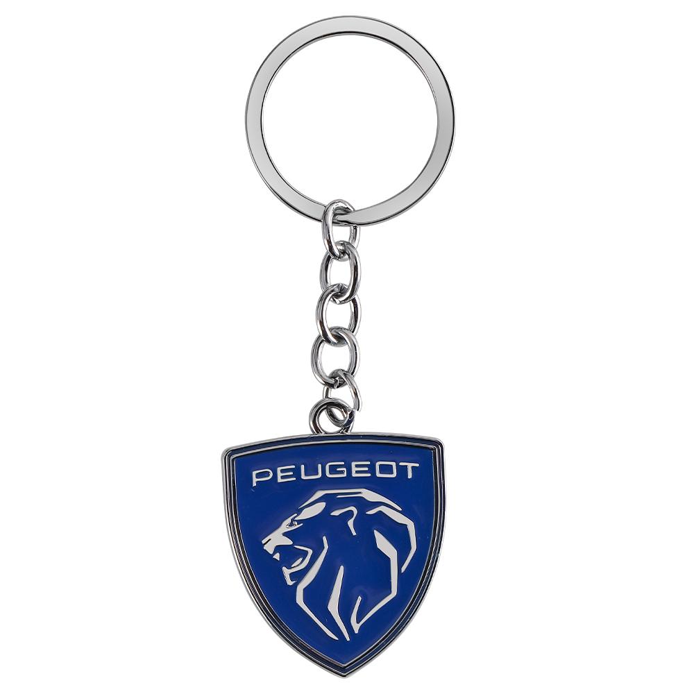 2026 Hot Car Sticker Car Key Holder Keychain Pendants Keyring For Peugeot 206 208 3008 308 207 508 107 307 4008 Auto Keychains D