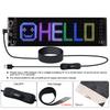 LED Scrolling Advertising Display RGB USB App Bluetooth DIY Devil Eye Overlength Matrix Pixel Panel Pattern Animation Display