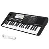 ONETONE One Tone Electronic Mini 37 LED Japanese Cable Keyboard, Keys, Display, USB-MIDI Compatible, Writing, OTK-37M/BK (USB Included)