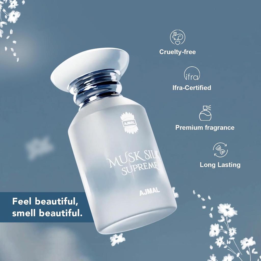 Ajmal Musk Silk Supreme Perfume for Men & Women 50ml