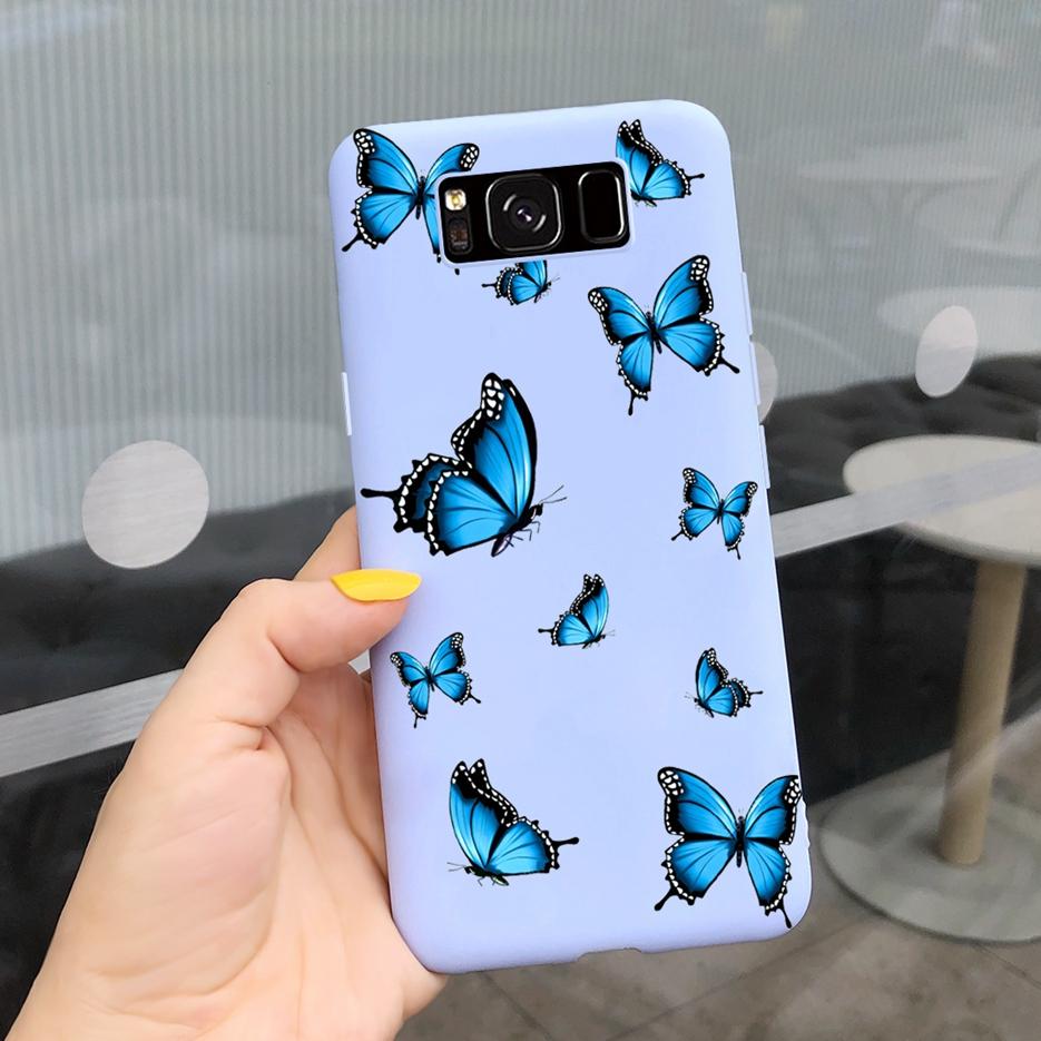 Чехол для Samsung Galaxy S8 Чехол Galaxy S8+ Стильный Подсолнух Красивые Девушки Чехол Для Samsung S8 Plus GalaxyS8 S8+ Мягкие Сумки Чехол