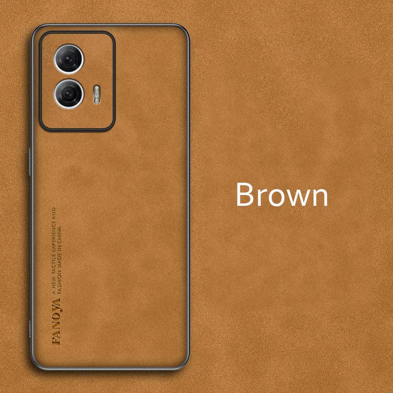 Чехол-бампер из силикона с отделкой из овчины для Motorola Edge 70 60 Ultra 70 Pro Fusion Signature