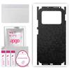 apgo Protective Skin Sticker for the Back+sides Compatible with Xiaomi Poco M4 Pro, Full Wrap Film, Foil, Vinyl - Pattern Black Honeycomb