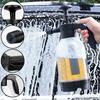 Car Wash Hand-held Foam Watering Can 2L Foam Sprayer Plastic Disinfection Water Bottle Air Pressure Sprayer Car Cleaning Tools