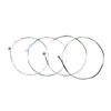 Universal Violin Fiddle String Strings Full Set (E A D G) Steel Core Nickel Silver Wound with Nickel Plated Ball End