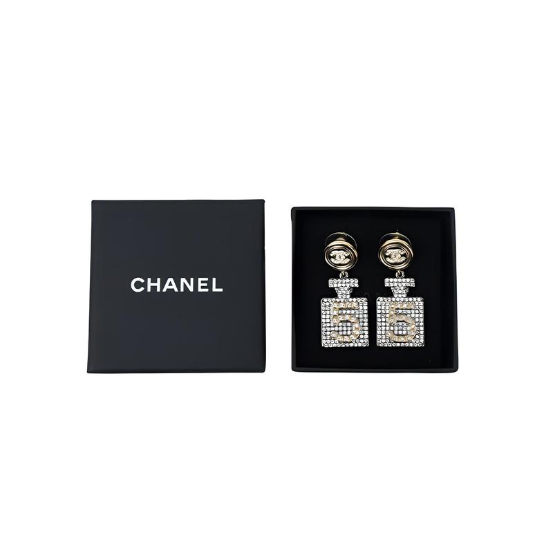 Chanel Нет. Серьги-бутылочки для духов с бриллиантами к 100-летию