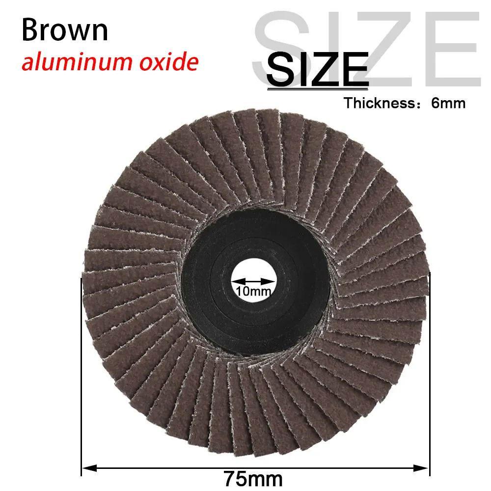 1 шт. мини-угловая шлифовальная машина, аксессуары, лепестковый круг, 75 мм, шлифовальные диски, новый 3-дюймовый шлифовальный круг