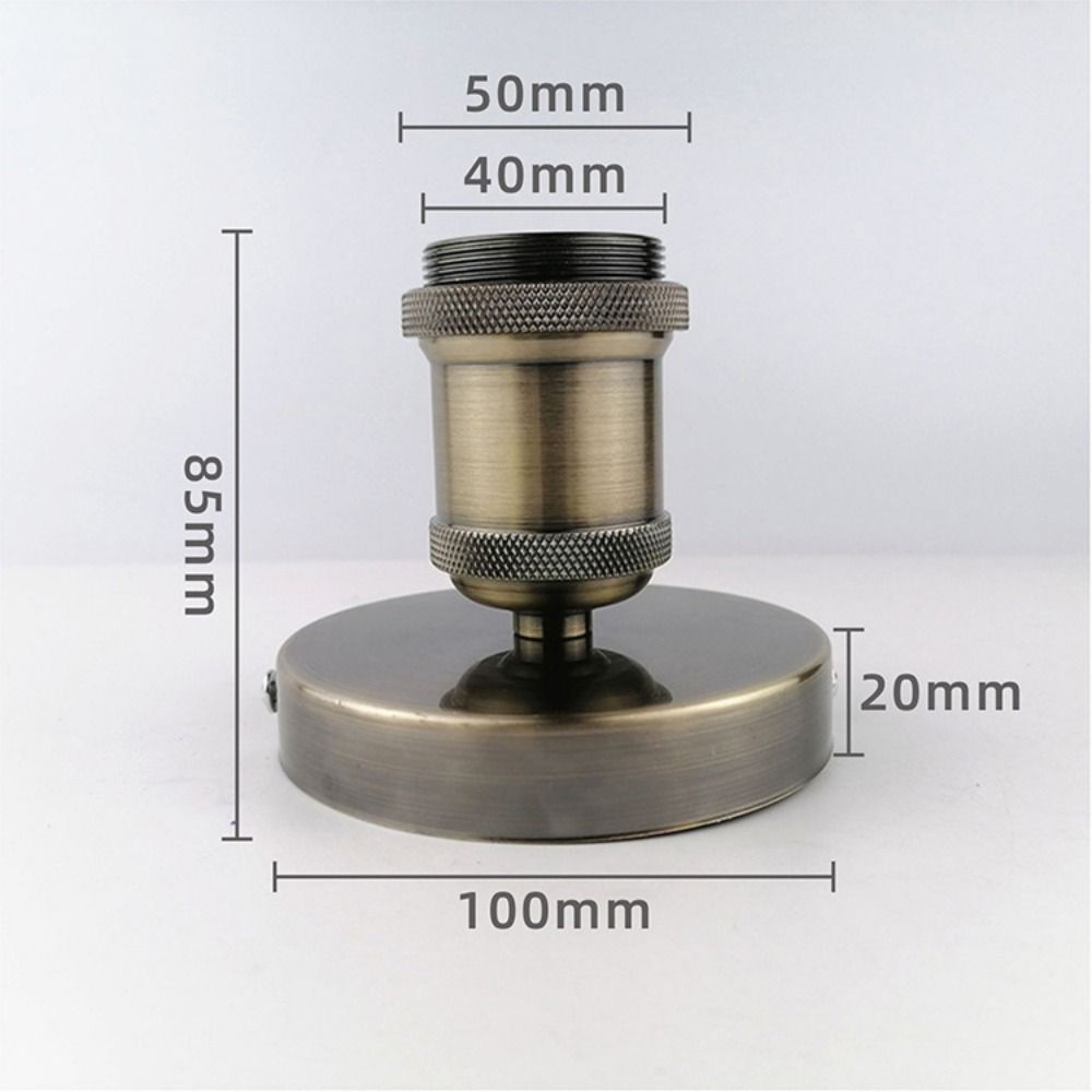 Алюминиевый корпус Основания ламп Гальваническое покрытие Патрон для лампы E27 Патрон для лампочки Патрон для лампы Патрон для лампы