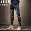 Джинсы JEEP SPIRIT мужские облегающего кроя с эластичной кулиской
