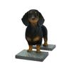 Woobia Подставка для книг Такса 15 x 11 x Фигурка куклы Орнамент Животное Садовое украшение Собака H22388 18,5 см