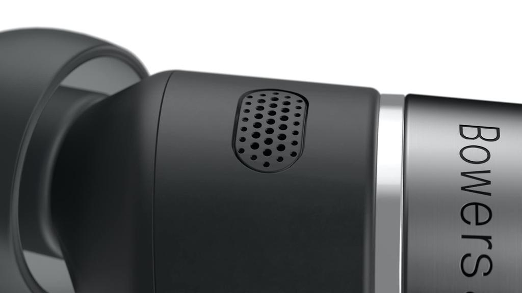 Bowers Wilkins Bowers Wilkins True Wireless Sound Wireless Earphones Bluetooth Satin Black & & B&W Pi7S2/SB