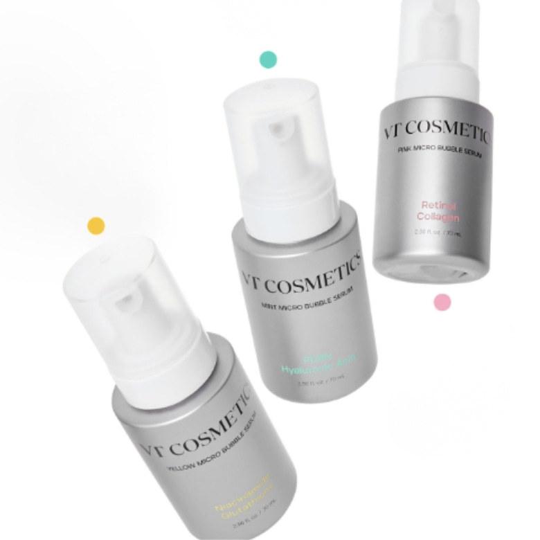 VT Сыворотка с микропузырьками 70 мл / Ретинол Коллаген / PDRN Гиалуроновая кислота / Ниацинамид Глутатион / Антивозрастная, Увлажняющая, Корейская косметика, Kbeauty