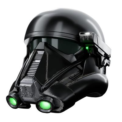 Hasbro Звездные войны Черная серия Имперский штурмовик смерти Премиум Электронный Изгой История Звездных войн Ролевая игра Возраст 14 и Аутентичный шлем, Один предмет, Вверх,