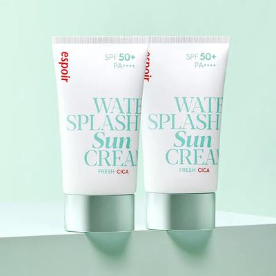 _Солнцезащитный крем Water Splash Fresh Cica Duo