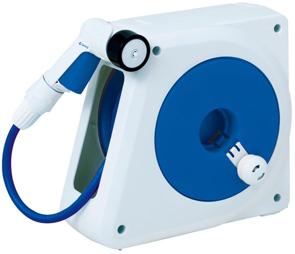 Takagi Hose Hose Reel Aurora NANO 10m Lightweight Neat Storage RM110FJ Blue
