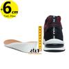 Men Sneakers High Elevator Shoes Man Sports Lift  Height Increase Insole 6Cm Mesh Plus Size 37-44
