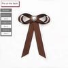 Coffee Color Shirt Unique Accessories Elegant Neck Tie New Charming Pins  For Girls
