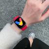 Мультяшный милый ремешок с бантиком на магнитной застежке для ремешка Apple Watch Ultra2 49 мм 45 мм 44 41 42 Correa для iWatch Series 10 9 8 SE 7 6