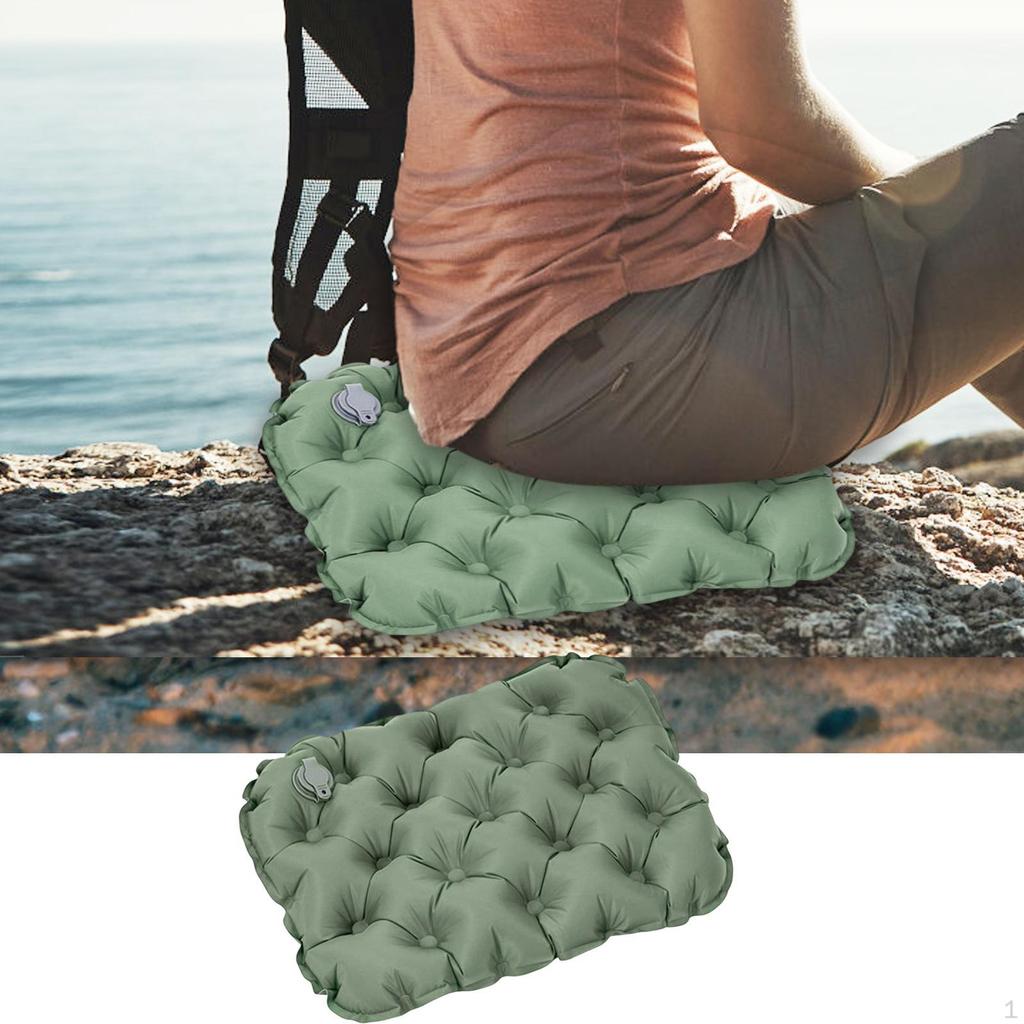 Надувная подушка для сиденья Воздухопроницаемая Складная Подушка для офисного стула Стадион для