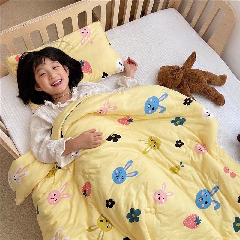 Новинка 2023 года, вязаное хлопковое детское одеяло класса A для матери и ребенка, одеяло для детского сада, обеденного перерыва, одеяло для домашнего общежития