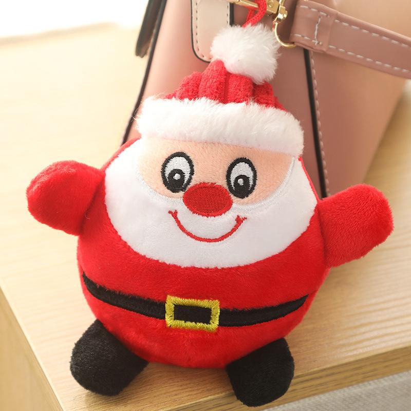 Kangdarpet Dog Pet Toys, Cats and Dogs, Biting Plush Dolls, Santa Claus, Penguins, Voicing and Grinding Teeth Dolls