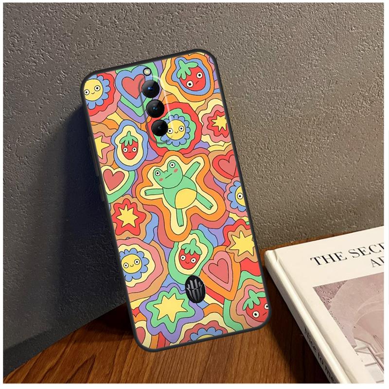 Cute Indie Hippie Case For ZTE Nubia Red Magic 8S 8 9 Pro Plus Red Magic 6 7 Pro 6S 7S Pro 5G 5S 6R Funda
