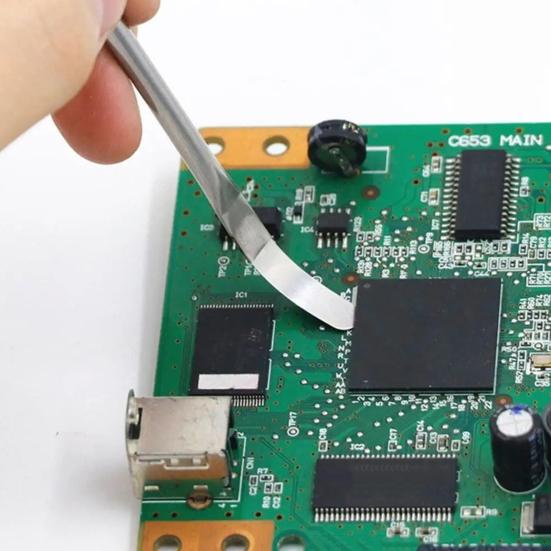 Набор из 8 шт. инструментов для ремонта электроники для удаления клея с ЦП материнской платы, набор инструментов для вскрытия, телефон, планшет