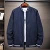 Spring and Autumn New Jacket Large Size Cotton Suede Baseball Uniform Casual Men's Jacket Jacket