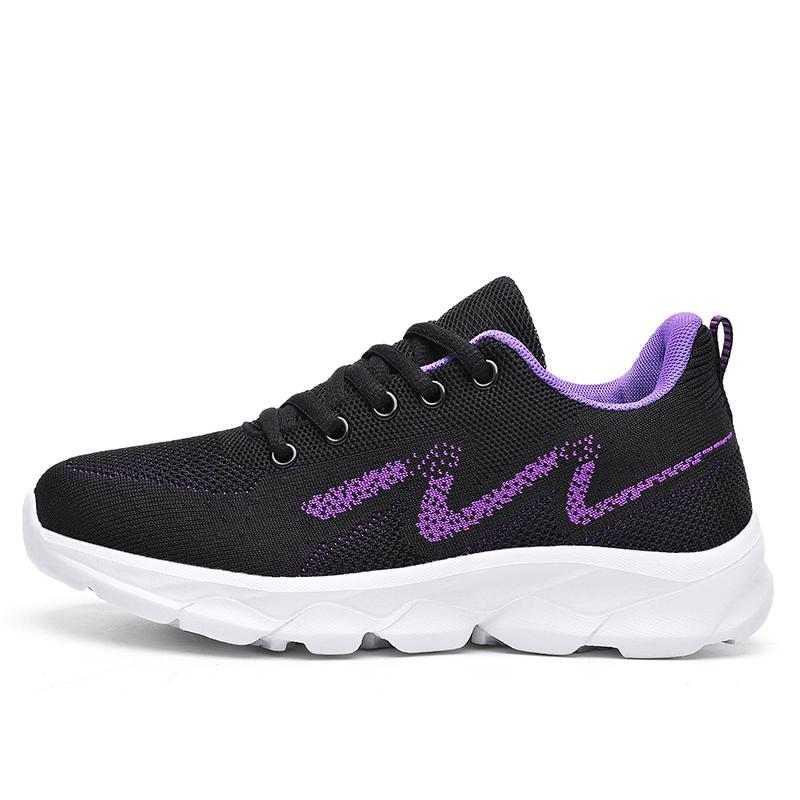 Women's Sports Casual Shoes Women's Shoes Mom Shoes Stepstone Old People Shoes Breathable Mesh Shoes