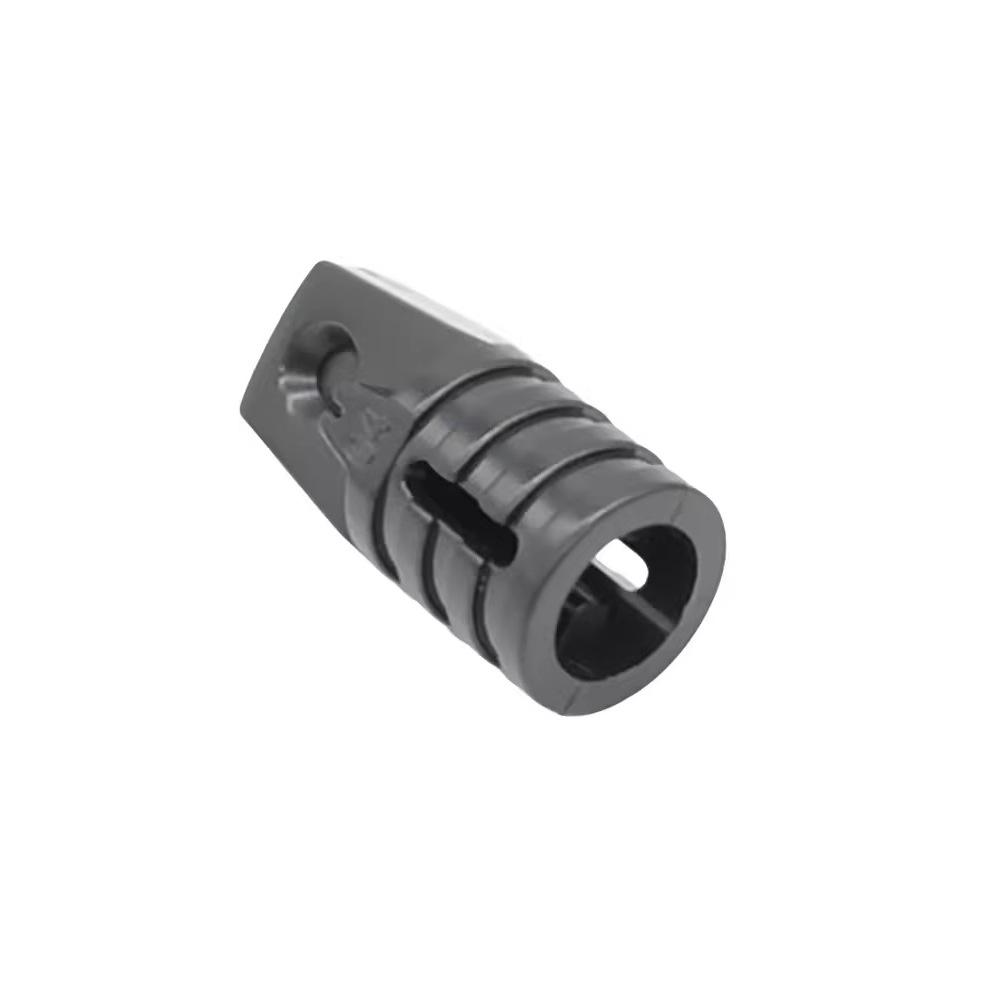Применимый строительный блок 30552 Технологический строительный блок Запасные части 4210694 Темно-серый 1X2 Шарнир с отверстием для поперечного вала
