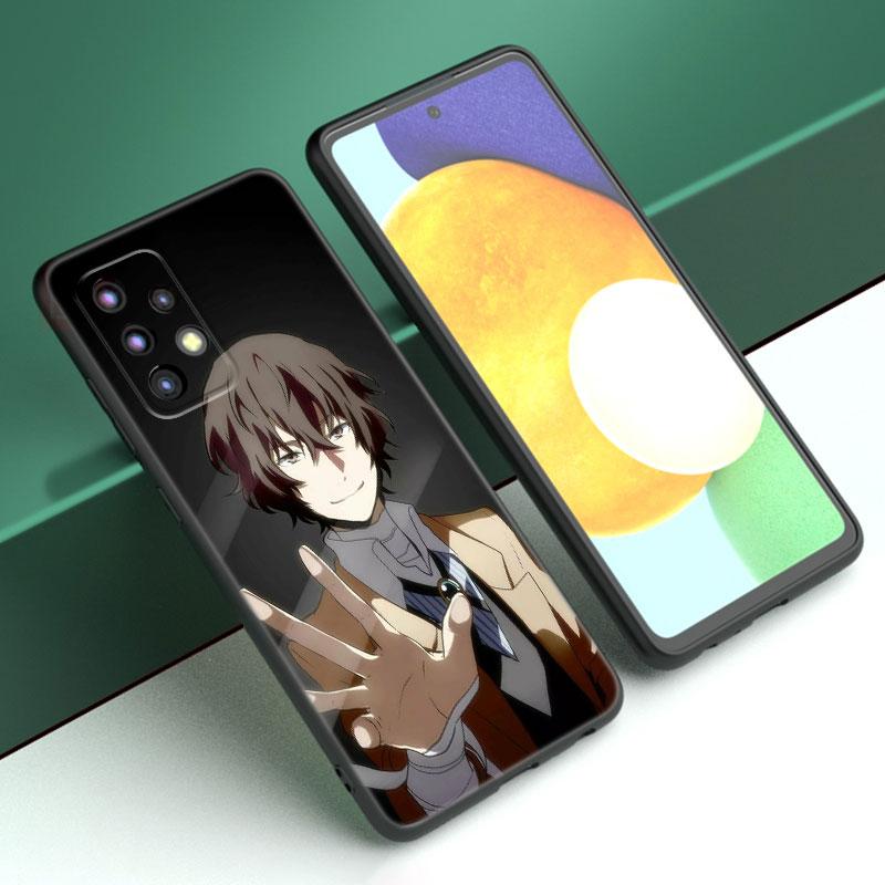 Чехол с аниме Bungou Stray Dogs Dazai Osamu для Samsung A21 A30 A50 A52 S A13 A23 A32 A53 A73 5G A11 A12 A31 A33 A51 A70 A71 A72