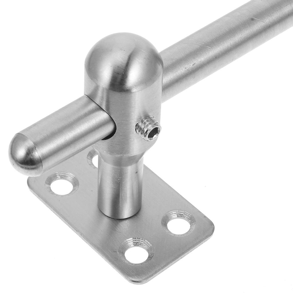 Premium 304 Stainless Steel Swivel Handrail Bracket Chrome Finish Versatile Staircase Railing Support Wall Mounted Easy Install