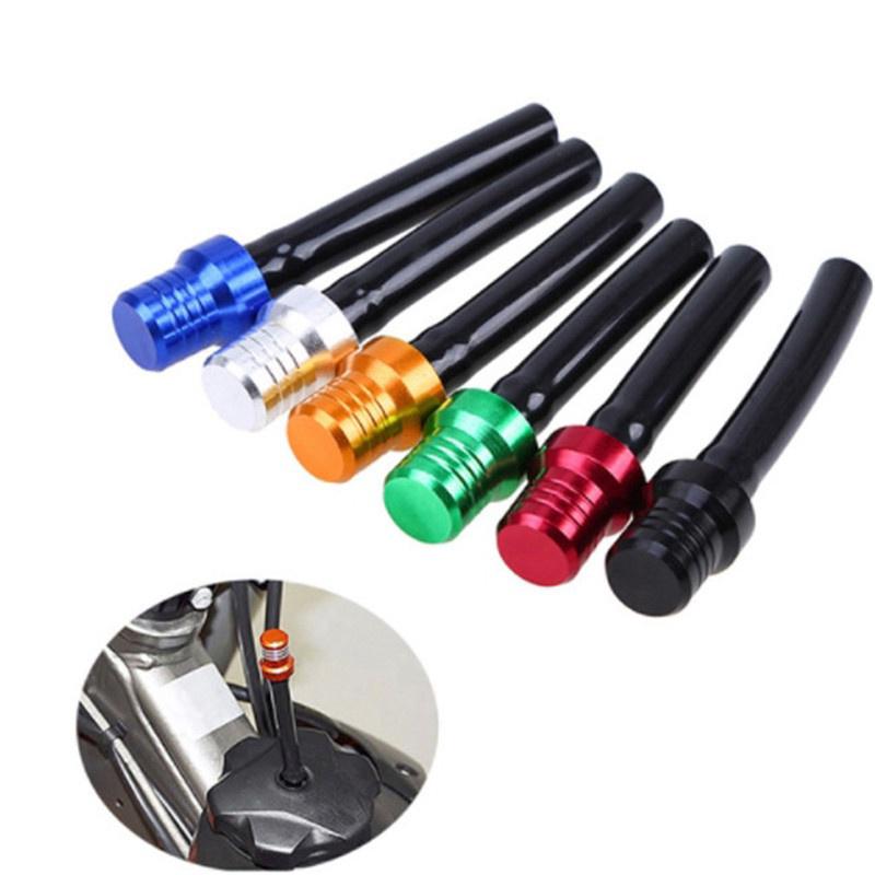 Anti Reverse Fuel Gas Cap Petrol Breather Pipe Motorcycle ATV Pit Dirt Bike Tank Valve Vent