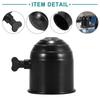 ACROPIX 50mm Inner Diameter Universal Black Trailer Hitch Ball Cover with Knobs (1 Pack)